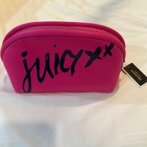 Juicy Couture Pink Makeup Bag